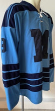 Load image into Gallery viewer, 2015-16 Brad Cocca St. Michael&#39;s Buzzers Game Worn Used Hockey Jersey OJHL Gamer
