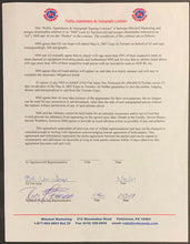 Load image into Gallery viewer, 2007 Ed Van Impe Signed Contract NHL Penguins Mitchell Marketing Appearances
