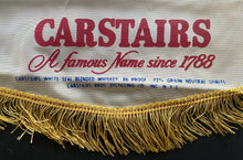 Load image into Gallery viewer, 1952 Vintage Carstairs Whiskey Promotional Boxing Banner Listing Champions
