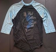 1982 Phil Collins Vintage Original Concert T-Shirt Tee Jays Large