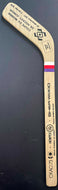 1977 World Ice Hockey Junior Championship Sherwood Mini Stick Montreal Quebec
