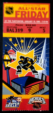 Load image into Gallery viewer, 1996 Fleet Centre NHL All Star Friday Super Skills + Heroes Of Hockey Ticket
