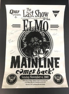 Toronto El Mocambo Final Show First Edition Poster 2001 Original Band Signed