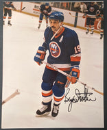Bryan Trottier New York Islanders Autographed / Signed Photo NHL Hockey Vintage