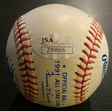 Load image into Gallery viewer, 1991 MLB ASG Baseball Signed Ted Williams Joe DiMaggio George Bush Autograph JSA
