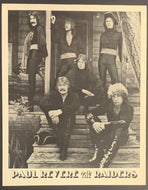 1980 Paul Revere + The Raiders Promo Photo Vancouver Golden Crown Supper Club