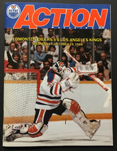 Load image into Gallery viewer, 1988 Edmonton Oilers Hockey Program vs LA Kings Wayne Gretzky Homecoming Game
