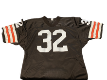 Load image into Gallery viewer, Jim Brown Autographed Stats Jersey Cleveland Browns Signed NFL Football JSA COA
