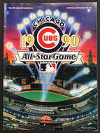 1990 MLB Baseball All Star Game Official Program Chicago Cubs Wrigley Field