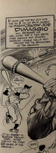 Load image into Gallery viewer, 1949 Original Joe DiMaggio New York Yankees MLB Artwork By Artist Lou Darvas
