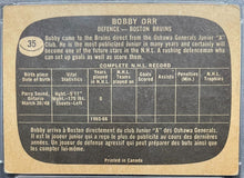 Load image into Gallery viewer, 1966 Topps #35 Bobby Orr Boston Bruins NHL Hockey Rookie Card PSA VG+ 3.5 Rare
