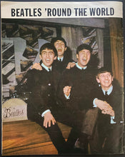 Load image into Gallery viewer, 1964 No 1 The Beatles Around The World Magazine Vintage Fab 4 Lennon McCartney
