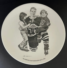 Load image into Gallery viewer, 1984 Tim Horton Children&#39;s Camp Dedication Plate Staff Issued Vintage NHL Hockey
