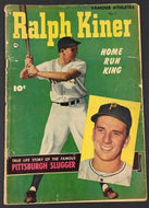 1950 Ralph Kiner Home Run King Vintage Baseball Comic Book Pittsburgh Pirates
