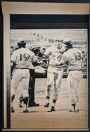 1977 Toronto Blue Jays Inaugural Season Wire Photo Oakland Coliseum John Scott