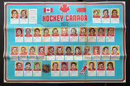 1972 Team Canada vs USSR Summit Series Vintage Original Hockey Poster
