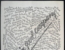 Load image into Gallery viewer, 1950's Louisville Slugger Always in Good Company Facsimile Autograph Poster MLB
