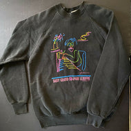1980s Original Vintage John Lennon Baby Grand Sweatshirt Fruit of the Loom