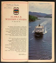 Load image into Gallery viewer, 1968 Alaska Cruise &amp; Tour Guide Advertisement Brochure Discover America VTG
