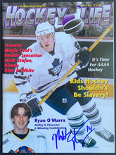 Load image into Gallery viewer, Toronto Maple Leafs Matt Stajan Signed Autographed Hockey Life Magazine Cover
