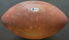 Load image into Gallery viewer, Dan Marino + John Elway + Jim Kelly Autographed Wilson Pro Football Beckett LOA
