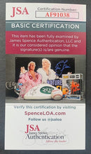 Load image into Gallery viewer, Signed NHL Ted Lindsay Autographed Index Card Detroit Red Wings Blackhawks JSA
