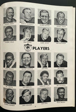 Load image into Gallery viewer, 1968 AFL Championship Game Program New York Jets Oakland Raiders NFL Football

