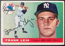 Load image into Gallery viewer, 1955 Topps Baseball #99 Frank Leja New York Yankees Vintage MLB Card
