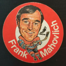 Load image into Gallery viewer, 1973-74 Mac&#39;s Milk Promo Sticker Frank Mahovlich Decal Hockey NHL
