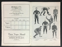 Load image into Gallery viewer, 1926 Hamilton Amateur Athletic Association Tiger Football Club Program Rare CFL
