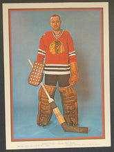 Load image into Gallery viewer, 1966 Full Set of 6 NHL First Team All Star Player Prints Hockey Hull Howe Pilote
