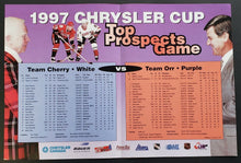 Load image into Gallery viewer, 1997 Maple Leaf Gardens NHL Draft Prospect Game Program Signed By Joe Thorton
