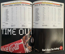 Load image into Gallery viewer, 1990 NHL All Star Hockey Program Ballot Ticket Cover Brett Hull St Louis Blues
