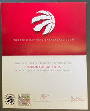 Load image into Gallery viewer, Gary Trent Jr. Autographed Toronto Raptors Swingman Basketball Jersey Signed COA
