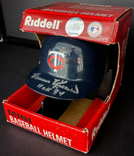 Load image into Gallery viewer, Harmon Killebrew Minnesota Twins Autographed Baseball Mini-Helmet MLB HOF
