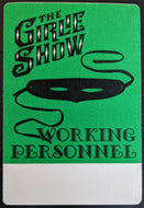 1993 Madonna Girlie Show Concert Working Personnel Access Pass Music Vintage
