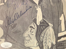 Load image into Gallery viewer, 1966 Chicago Blackhawks Autographed NHL Hockey Program x6 Signed Esposito JSA
