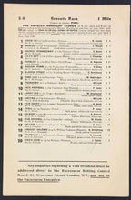 Load image into Gallery viewer, 08/03/1948 Ripon Race Course Horse Thoroughbred Program In England Unscored
