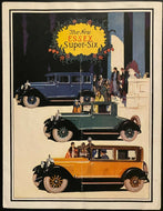 1927 Essex Super-Six Hudson Car Company Automobile Brochure Vintage Cars Photos