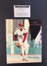 Load image into Gallery viewer, MLB Baseball Signed Steve Carlton Baseball Autographed Phillies Picture COA
