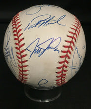 Load image into Gallery viewer, 1997 Cleveland Indians Team Signed Baseball Rawlings AL Champs 18 Autos Thome

