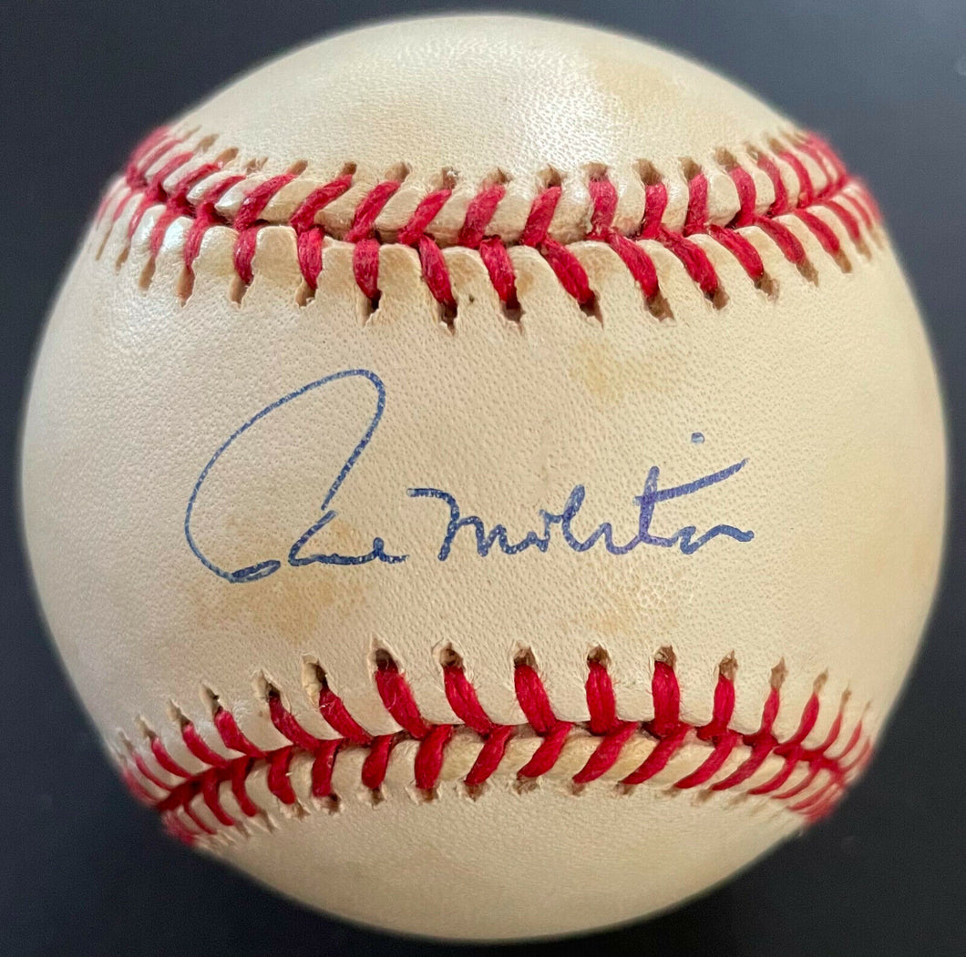 Paul Molitor Autographed Signed Jackie Robinson 50th Anniversary Baseball JSA