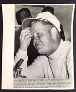June 21 1963 Jack Nicklaus U.S. Open Associated Press Wire Photo Vintage Golf