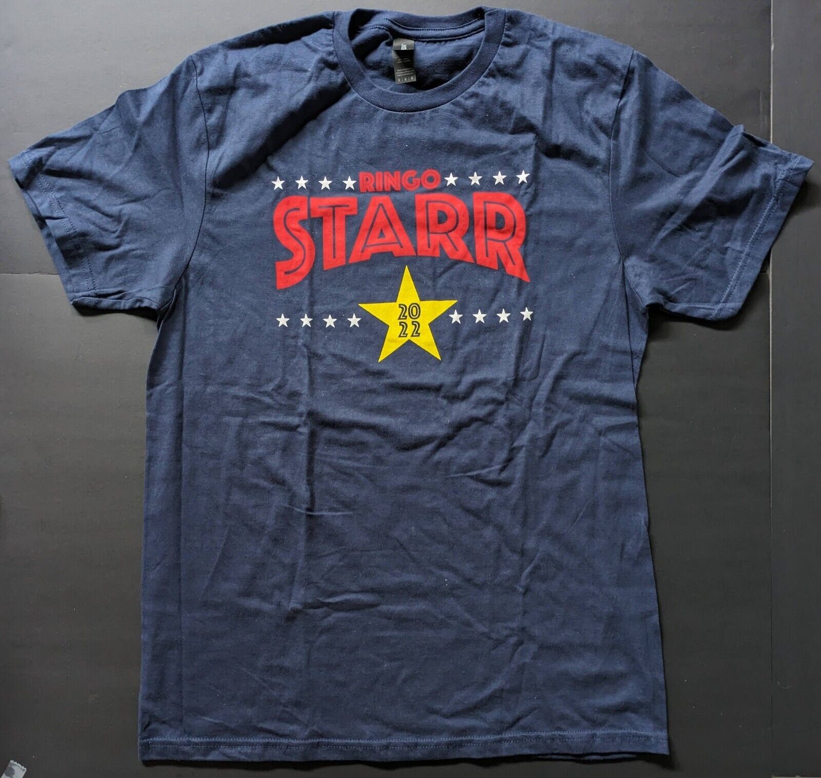2022 Ringo Star & His All-Star Band Tour Concert T-Shirt Rock&Roll 