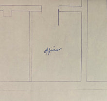 Load image into Gallery viewer, 1975 Blue Print Cus D'Amato Catskill Boxing Club New York Mike Tyson Vintage
