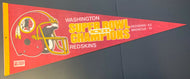 1988 Washington Redskins Super Bowl XXII Champions Full Size Pennant NFL
