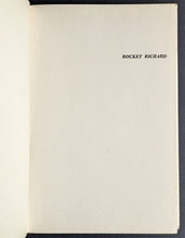 Load image into Gallery viewer, 1963 Maurice Rocket Richard Autographed Hardcover Book Montreal Canadiens JSA

