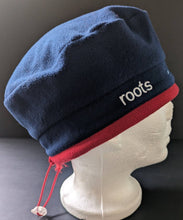 Load image into Gallery viewer, 2002 Team USA Roots Olympic Beret Blue Hat American Uniform OS Vintage
