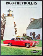 1968 Chevrolet Dealer Brochure Vintage Advertising All Models Featured