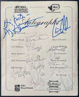 2010 St. Thomas Sports Celebrity Dinner Signed Program Autographed NHL Vintage